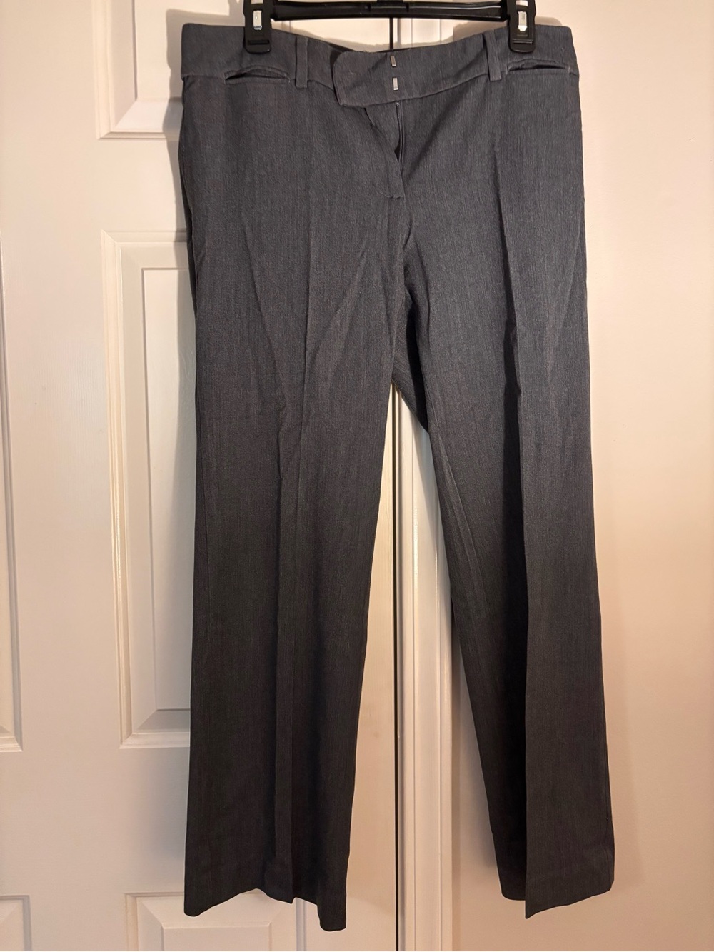 LOFT Women's Straight Dress Pants in Charcoal